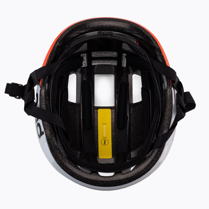 Kerékpáros sisak POC Omne Air MIPS fluorescent orange avip 5