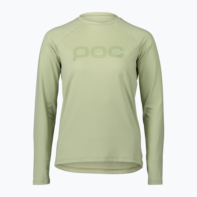 Női kerékpáros hosszú ujjú POC Reform Enduro Jersey prehnite green 5