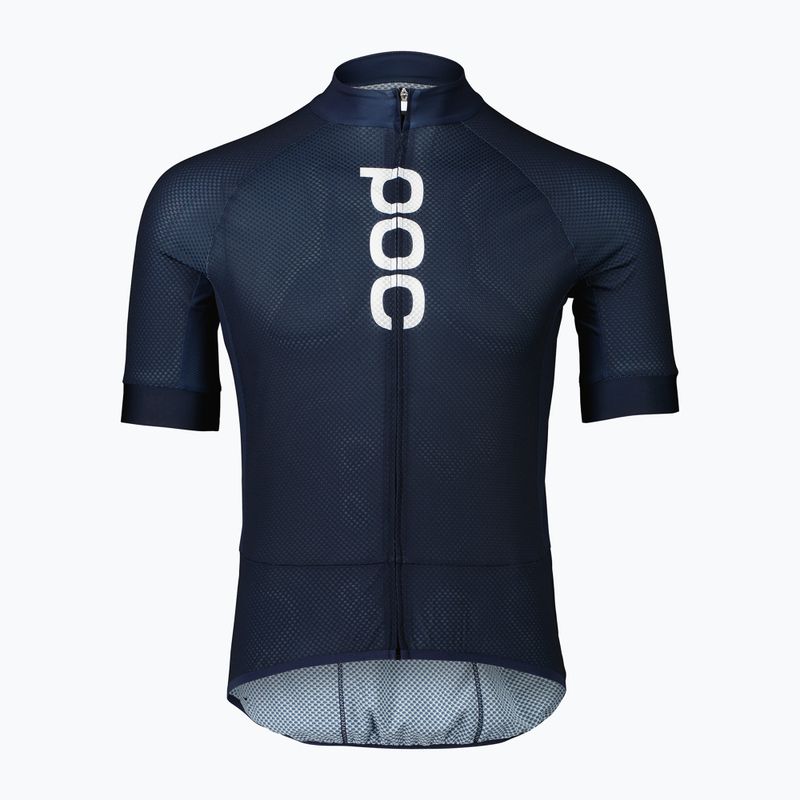 Férfi kerékpáros mez POC Essential Road Logo turmaline navy 6