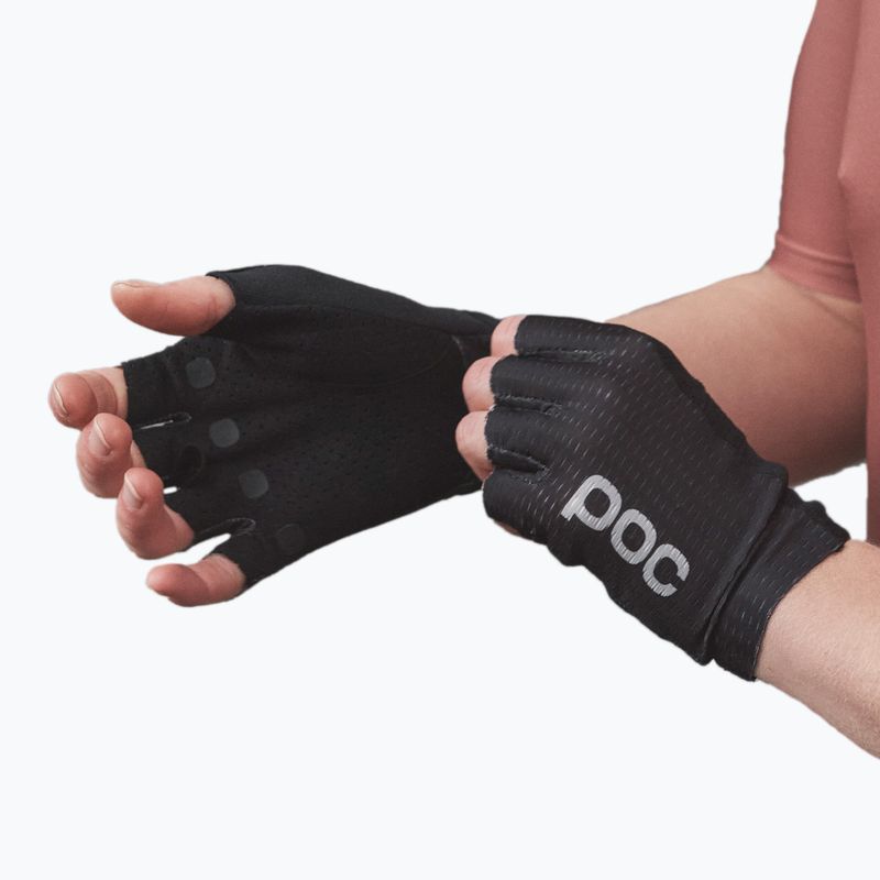 Kerékpáros kesztyű POC Agile Short uranium black 4