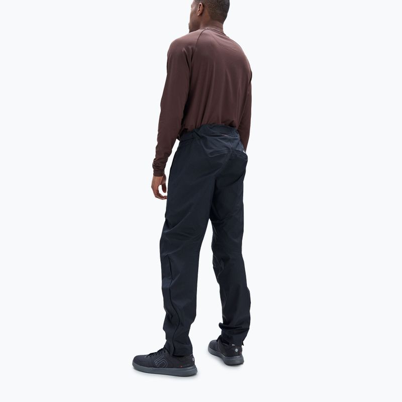 Férfi kerékpáros nadrág POC Motion Rain uranium black 2