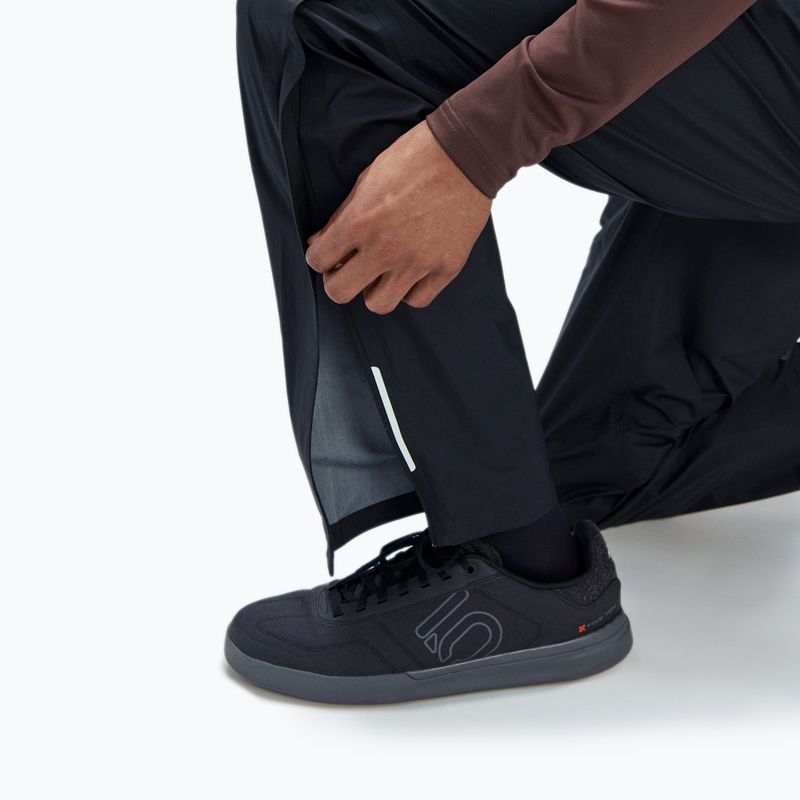 Férfi kerékpáros nadrág POC Motion Rain uranium black 3