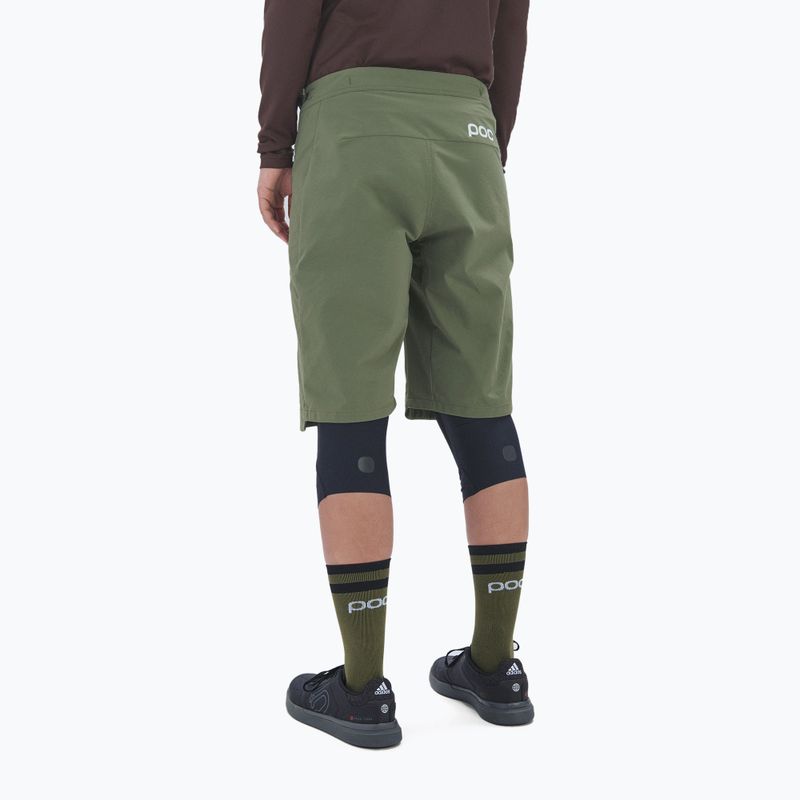 Női kerékpáros rövidnadrág POC Essential Enduro epidote green 2