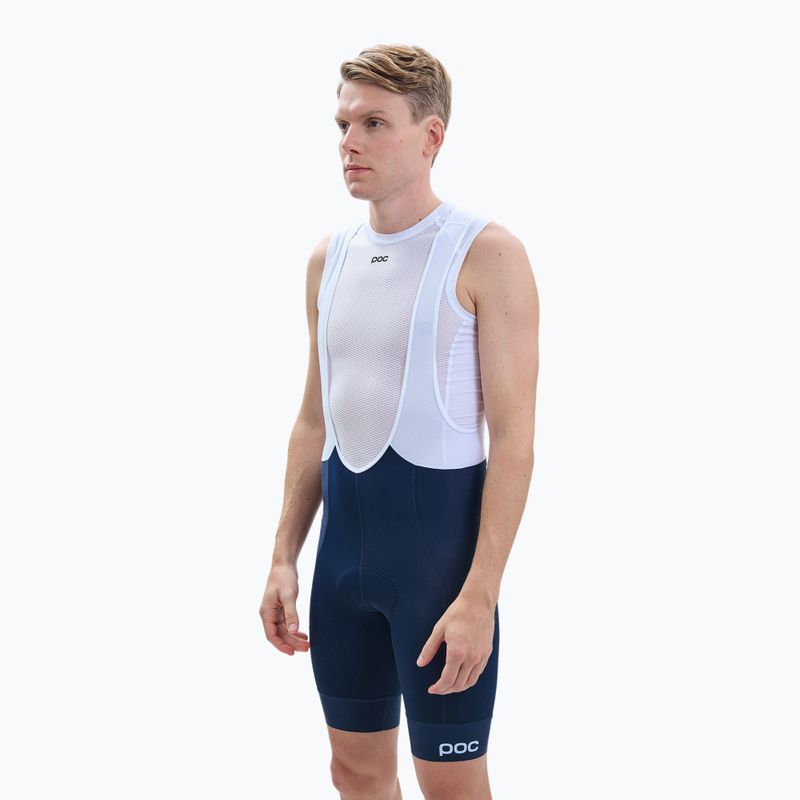 Férfi kerékpáros rövidnadrág POC Pure VPDs Bib Shorts turmaline navy 3