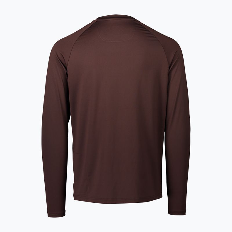 Férfi kerékpáros hosszú ujjú POC Reform Enduro Jersey axinite brown 4