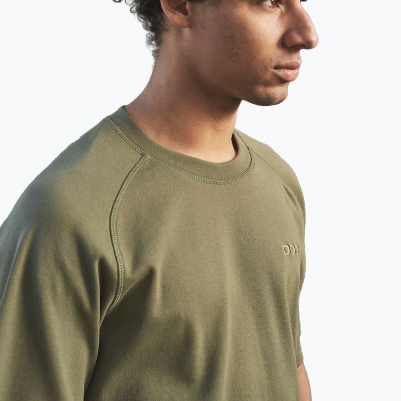 Férfi trekking póló POC Poise epidote green 3
