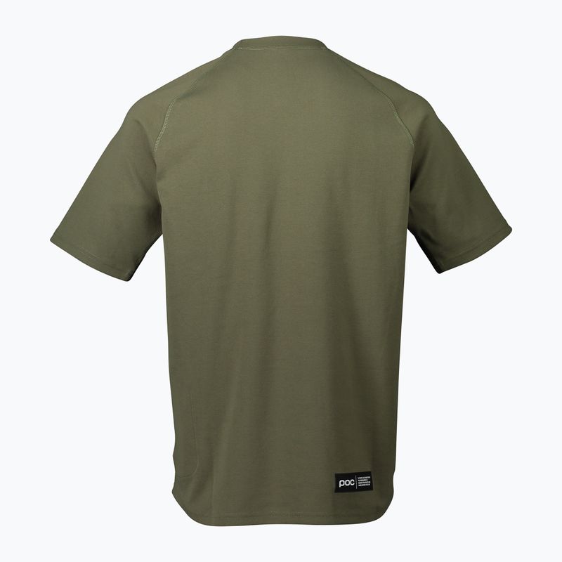 Férfi trekking póló POC Poise epidote green 5