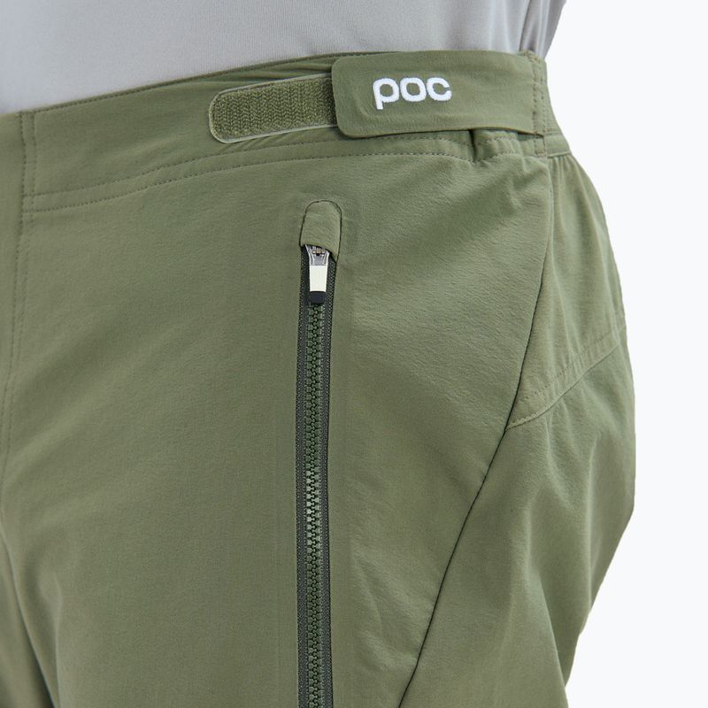 Férfi kerékpáros rövidnadrág POC Essential Enduro epidote green 3