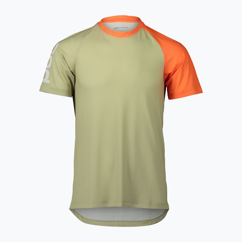 Férfi kerékpáros mez POC MTB Pure prehnite green