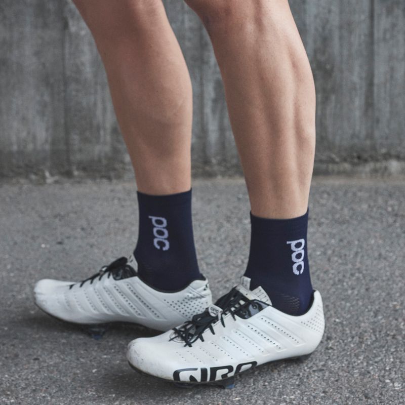 POC Essential Road rövid kerékpáros zokni turmaline navy 3