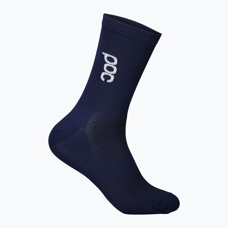 Kerékpáros zokni POC Soleus Lite Mid turmaline navy