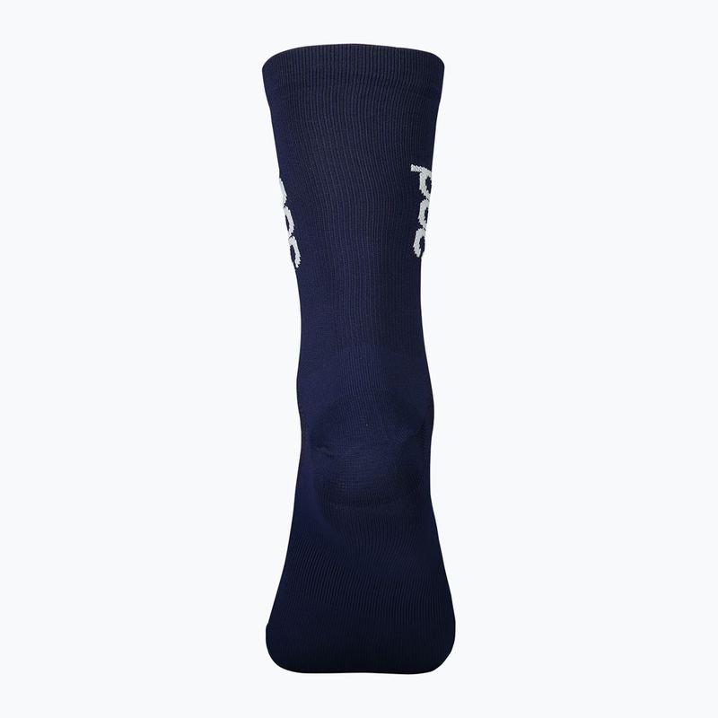 Kerékpáros zokni POC Soleus Lite Mid turmaline navy 2