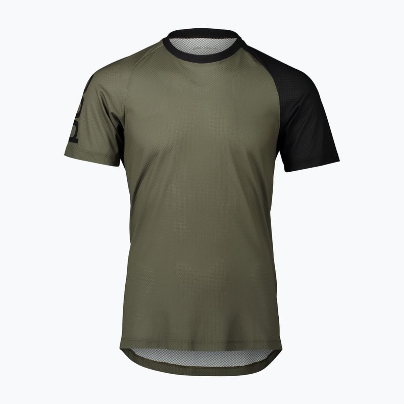 Férfi kerékpáros mez POC MTB Pure epidote green