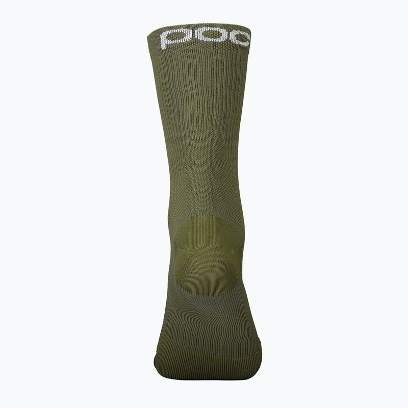 Kerékpáros zokni POC Lithe MTB Mid epidote green 2