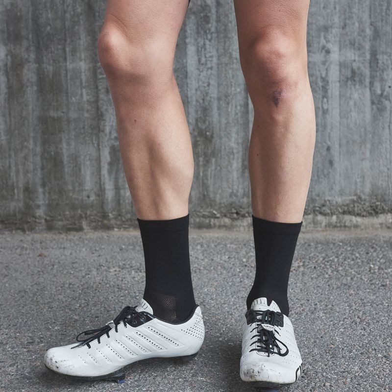 Kerékpáros zokni POC Zephyr Merino Mid uranium black 2