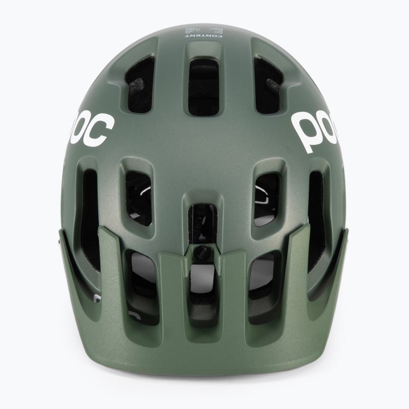 Kerékpáros sisak POC Tectal epidote green metallic/matt 3