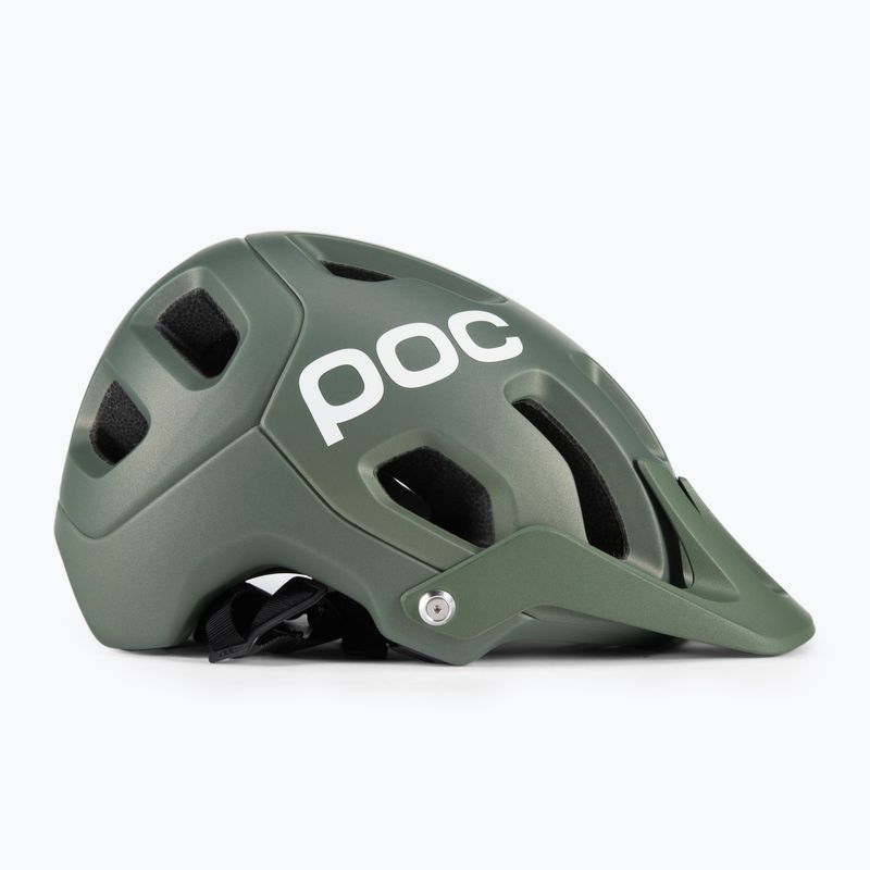 Kerékpáros sisak POC Tectal epidote green metallic/matt 4