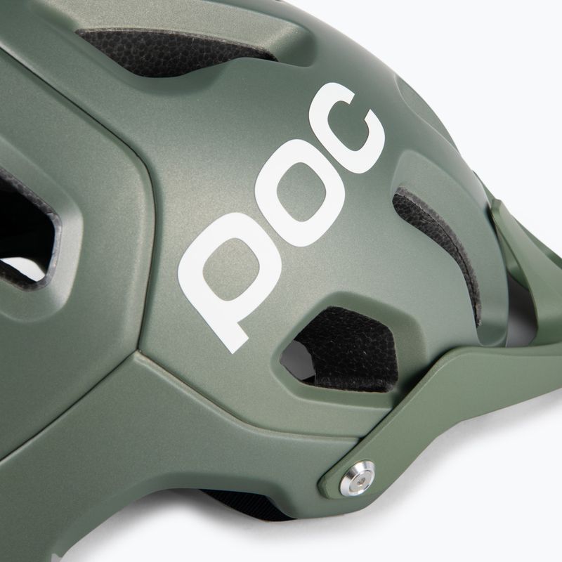 Kerékpáros sisak POC Tectal epidote green metallic/matt 7