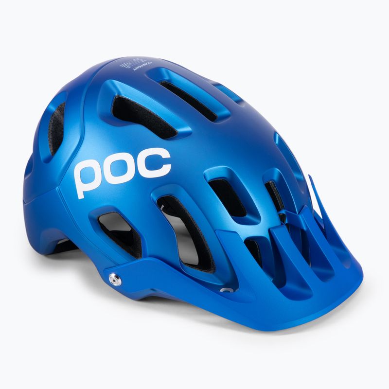Kerékpáros sisak POC Tectal opal blue metallic/matt