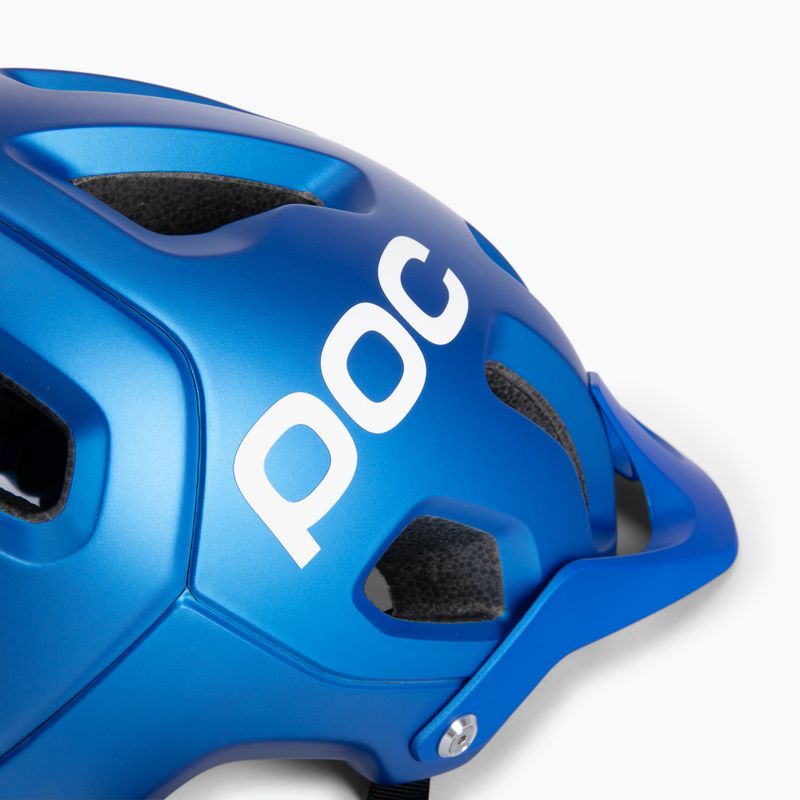 Kerékpáros sisak POC Tectal opal blue metallic/matt 6