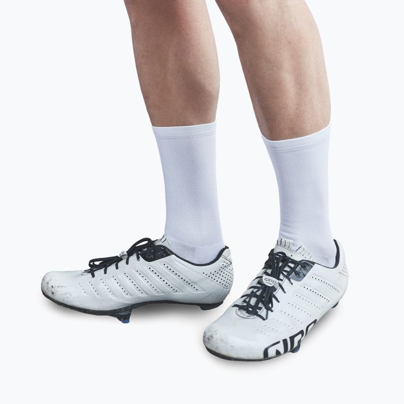 Kerékpáros zokni POC Vivify Long hydrogen white 2