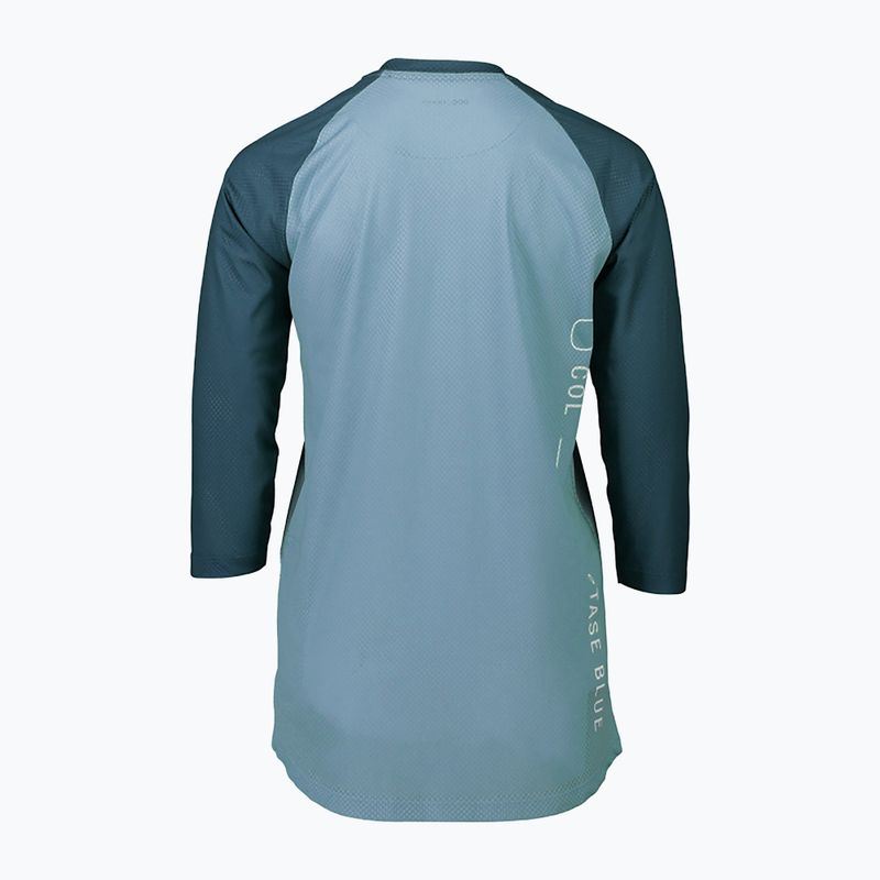 Női kerékpáros mez POC MTB Pure 3/4 lt dioptase blue/dioptase blue 6