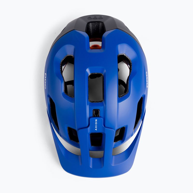 Kerékpáros sisak POC Axion SPIN natrium blue matt 6
