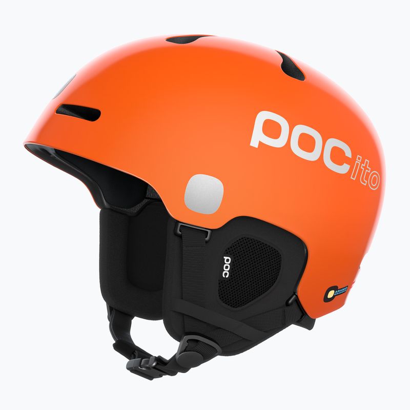 Gyermek síbukósisakok POC POCito Fornix MIPS fluorescent orange 9