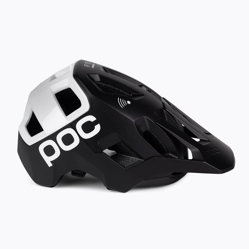 Kerékpáros sisak POC Kortal Race MIPS uranium black matt/hydrogen white 3