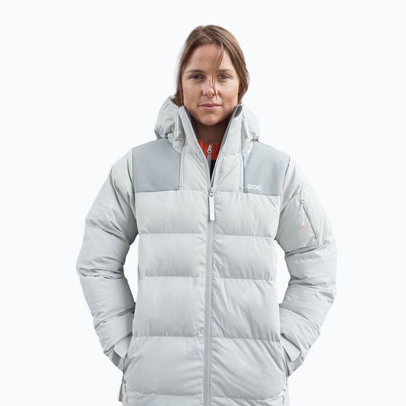 Női pehelypaplan kabát POC Loft Parka granite grey 4