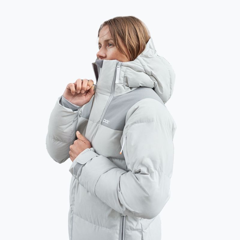 Női pehelypaplan kabát POC Loft Parka granite grey 5