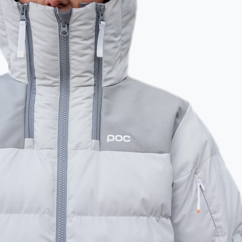 Női pehelypaplan kabát POC Loft Parka granite grey 7