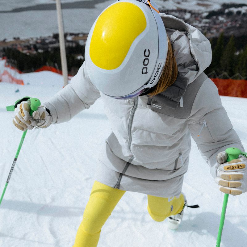 Női pehelypaplan kabát POC Loft Parka granite grey 12