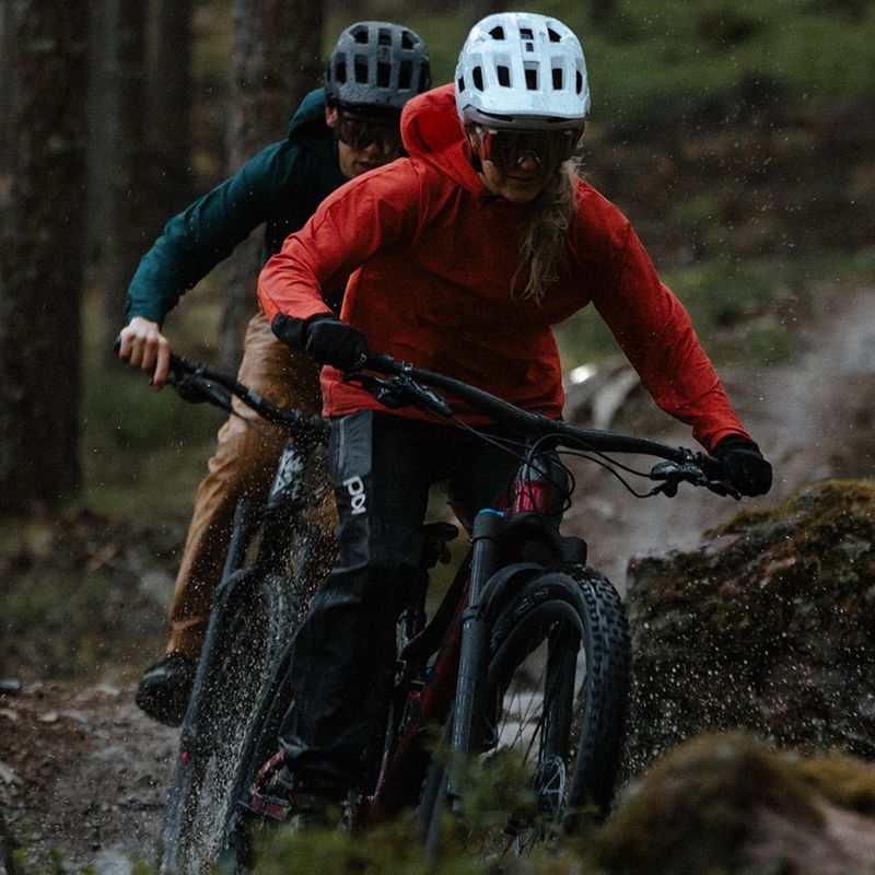 Férfi kerékpáros nadrág POC Ardour All-Weather uránium fekete 8