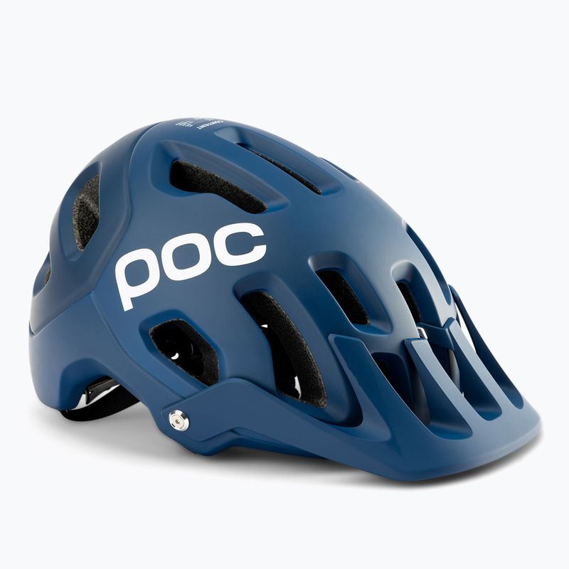 Kerékpáros sisak POC Tectal lead blue matt