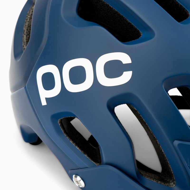 Kerékpáros sisak POC Tectal lead blue matt 7