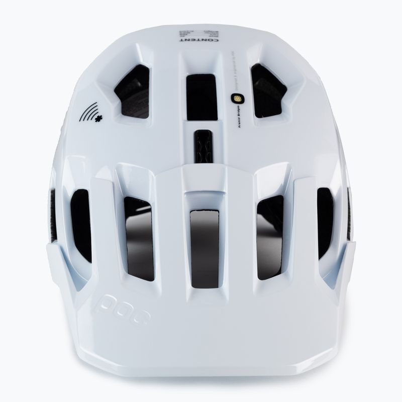 Kerékpáros sisak POC Kortal Race MIPS hydrogen white/uranium black matt 2