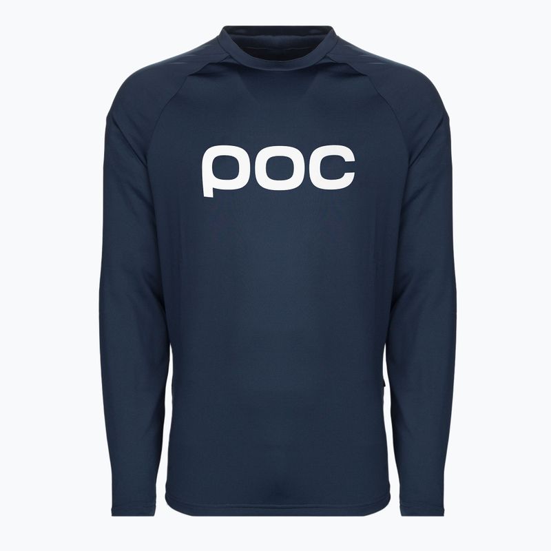 Férfi kerékpáros hosszú ujjú POC Reform Enduro Jersey turmaline navy 4