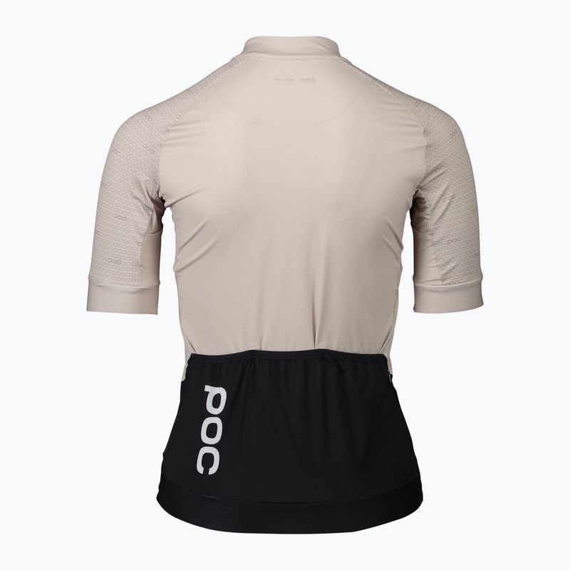 Női kerékpáros mez POC Essential Road light sandstone beige 3