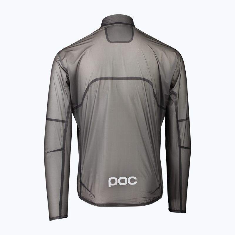 Férfi kerékpáros kabát POC The Supreme Rain sylvanite grey 9