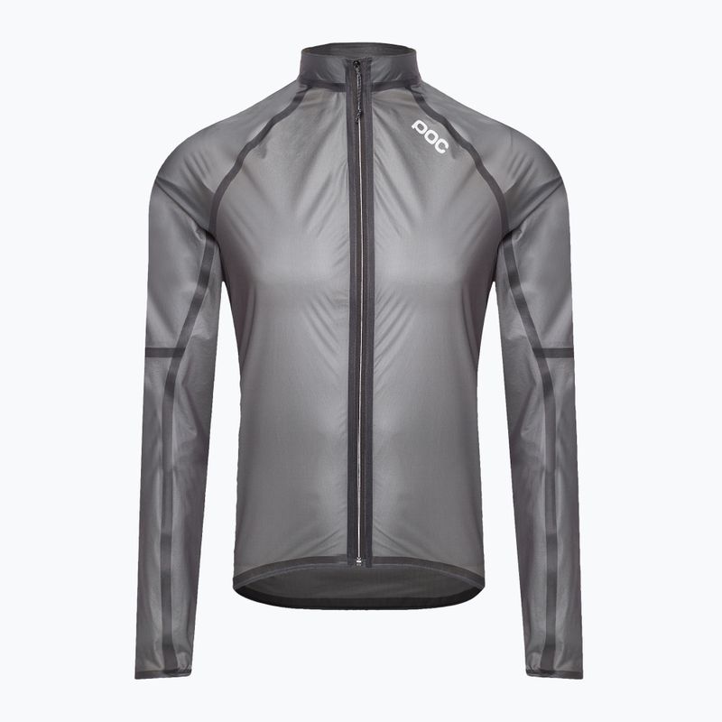 Férfi kerékpáros kabát POC The Supreme Rain sylvanite grey 4