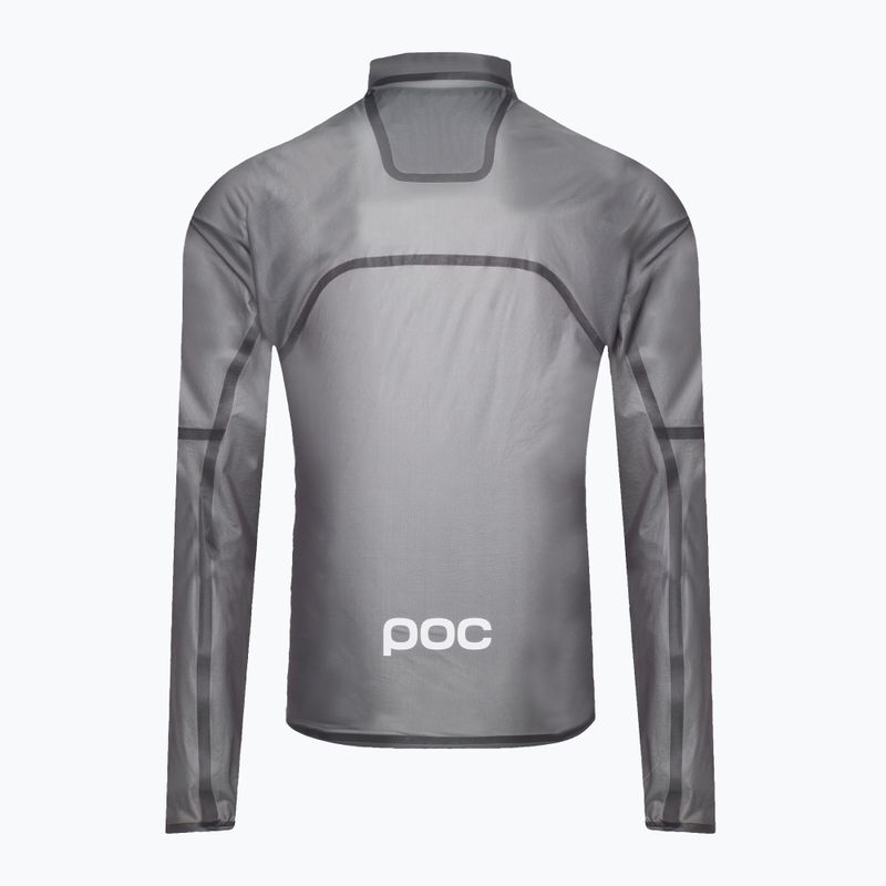 Férfi kerékpáros kabát POC The Supreme Rain sylvanite grey 5