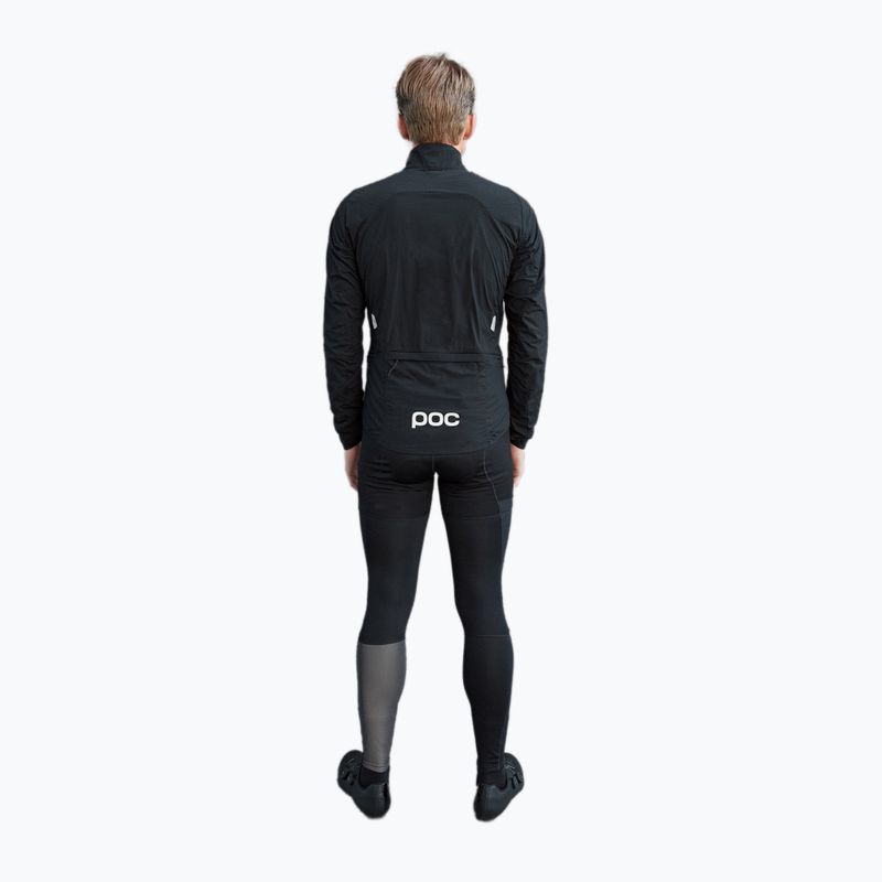 Férfi kerékpáros kabát POC Pro Thermal uranium black 6