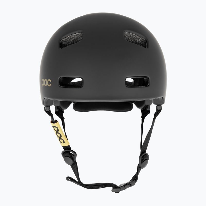 Kerékpáros sisak POC Crane MIPS Fabio Ed. uranium black matt/gold 2