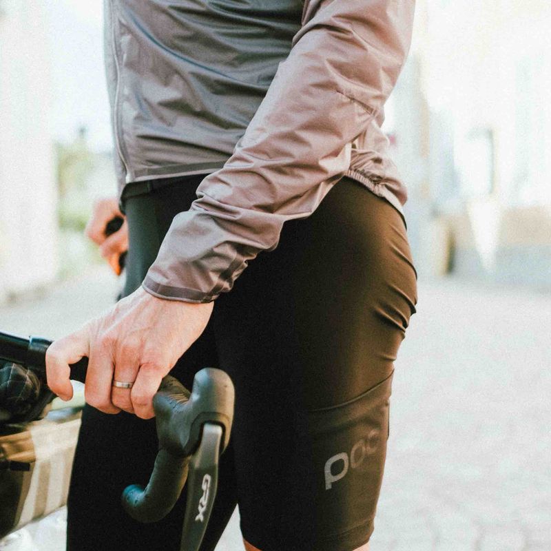 Férfi kerékpáros rövidnadrág POC Ne-plus Ultra VPDs Bib Shorts uranium black 4