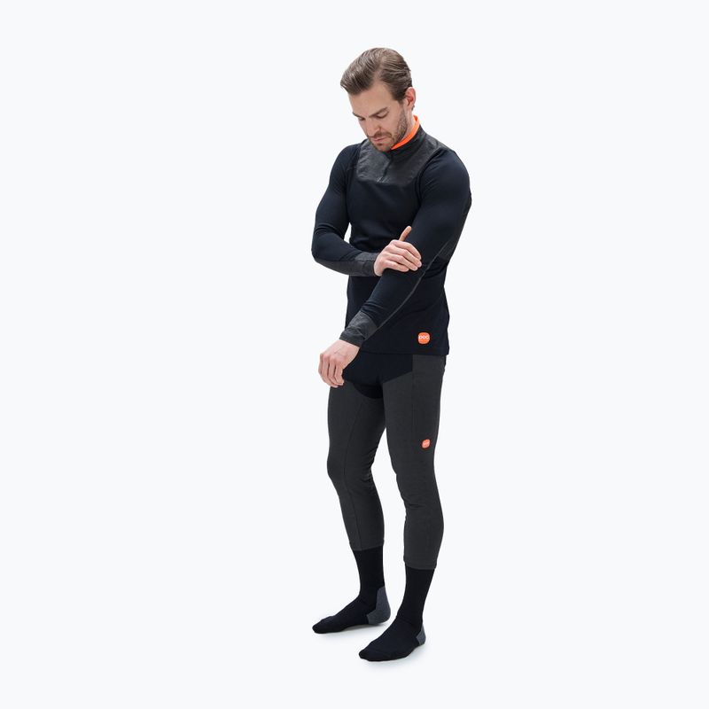 Hőaktív pulóver POC Resistance Layer Jersey uranium black 2
