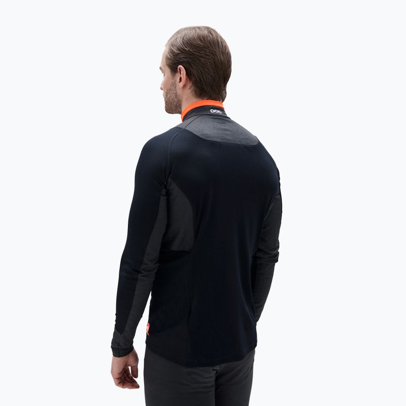 Hőaktív pulóver POC Resistance Layer Jersey uranium black 3