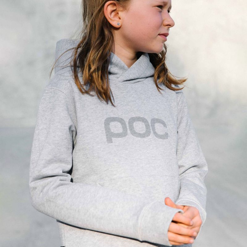 Gyermek túrakabát POC 61609 Hood grey/melange 3