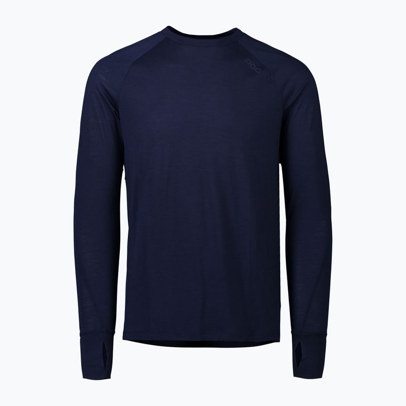 Trekking hosszú ujjú POC Light Merino turmaline navy
