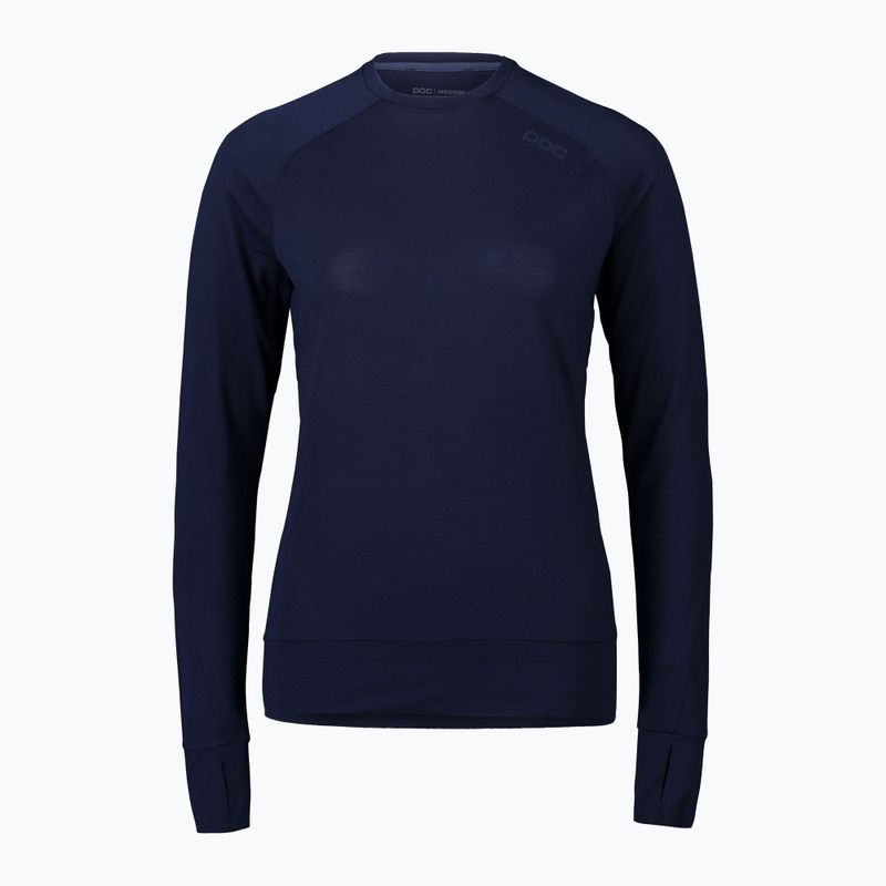 Női hosszú ujjú felső POC Light Merino turmaline navy